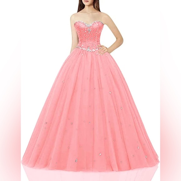 Likedpage Dresses & Skirts - NWOT Women's Sweetheart Ball Gown Tulle Quinceanera Dresses Prom Dress
